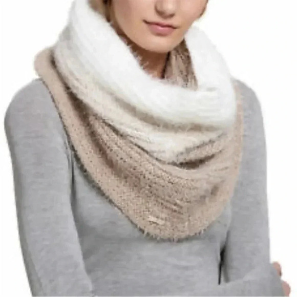 NWT Calvin Klein Ombre Mohair Look Infinity Scarf - Picture 1 of 6